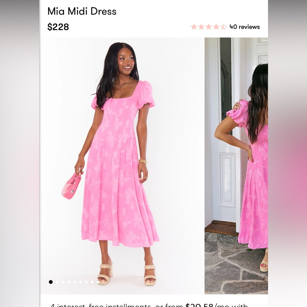 Show Me Your Mumu Mia Midi Dress